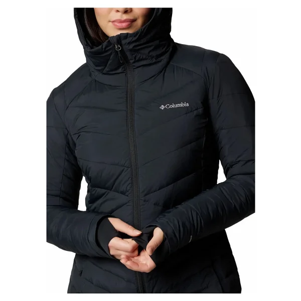 Columbia Joy Peak Iı Mid Wk1057-010 Kapüşonlu Siyah Kadın Şişme Mont - Görsel 9