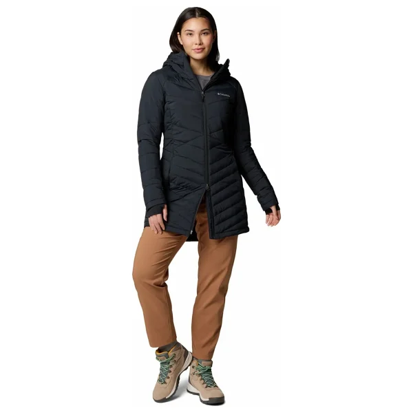 Columbia Joy Peak Iı Mid Wk1057-010 Kapüşonlu Siyah Kadın Şişme Mont - Görsel 10