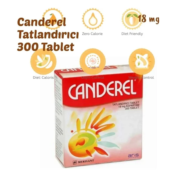 Canderel Tatlandırıcı 300 Tablet - Canderel Tatlandırıcı 100 Tablet - Görsel 4