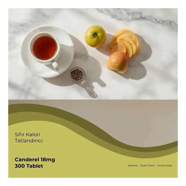 Canderel Tatlandırıcı 300 Tablet - Canderel Tatlandırıcı 100 Tablet - Görsel 5