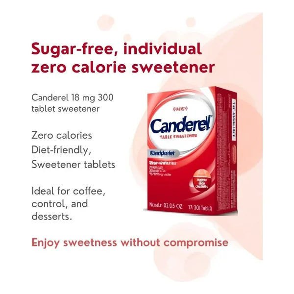 Canderel Tatlandırıcı 300 Tablet - Canderel Tatlandırıcı 100 Tablet - Görsel 8