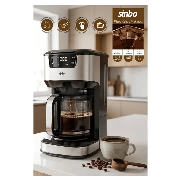 Sinbo Scm-9041 Filtre Kahve Makinesi - Görsel 2