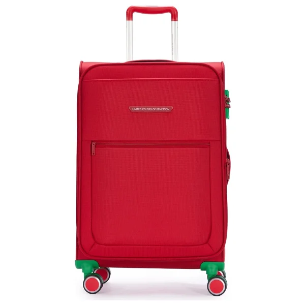 Benetton Bnt2800 Kumaş Kabin + Orta + Büyük Boy 3'lü Valiz Seti - Görsel 3