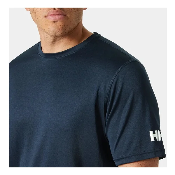 Helly Hansen Hh Tech 2.0 Hha.49584-597 Lacivert Kısa Kollu Bisiklet Yaka Erkek Tişört - Görsel 2