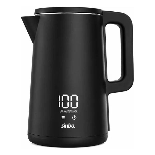 Sinbo 1.8 Litre Dijital Kettle - Dokunmatik Ekranlı - Akıllı Su Isıtıcısı - Görsel 3