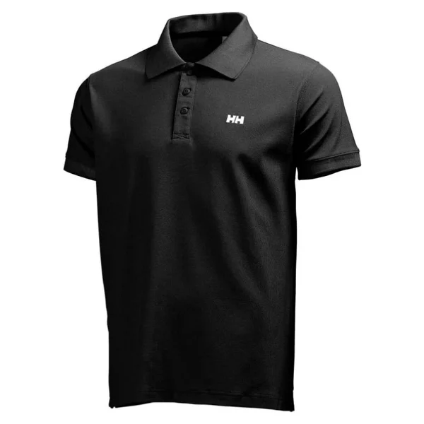 Helly Hansen Driftline Hha.50584-990 Siyah Kısa Kollu Polo Yaka Erkek Tişört - Görsel 4