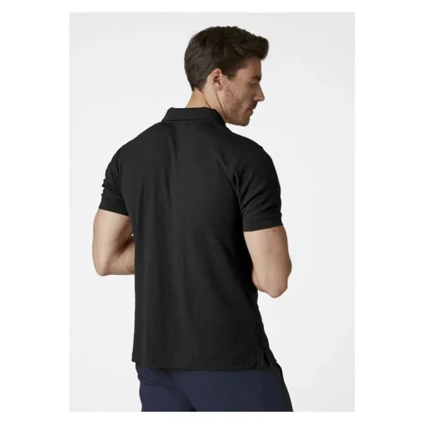 Helly Hansen Driftline Hha.50584-990 Siyah Kısa Kollu Polo Yaka Erkek Tişört - Görsel 5