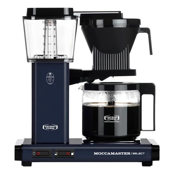 Moccamaster Select Gece Mavisi Cam Potlu Filtre Kahve Makinesi - Görsel 2