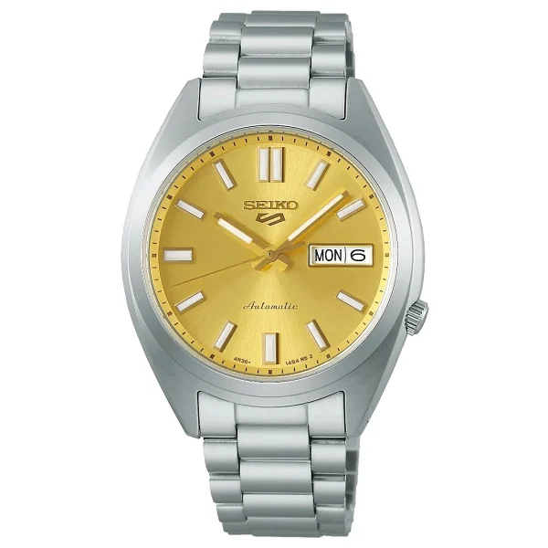 Seiko 5 Sports Snxs Srpl59 Altın Erkek Kol Saati - Görsel 6