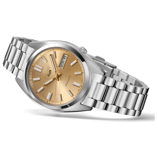 Seiko 5 Sports Snxs Srpl59 Altın Erkek Kol Saati - Görsel 2