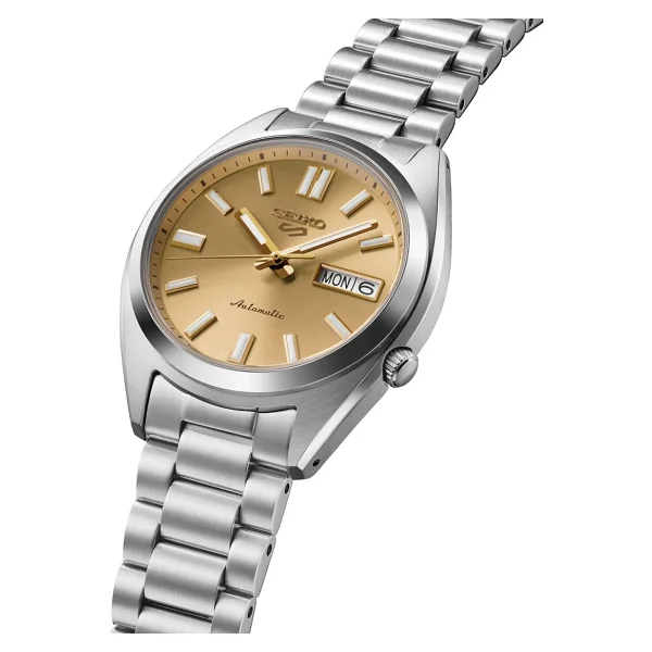 Seiko 5 Sports Snxs Srpl59 Altın Erkek Kol Saati - Görsel 3