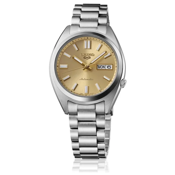 Seiko 5 Sports Snxs Srpl59 Altın Erkek Kol Saati - Görsel 4