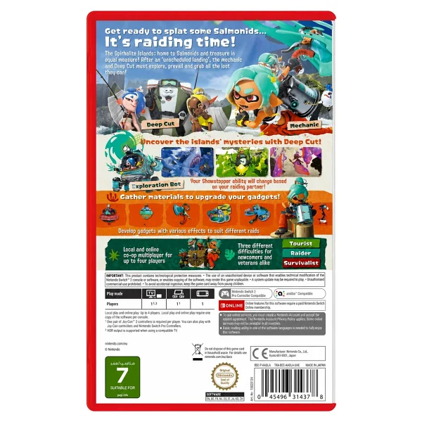 Nintendo Switch 2 Splatoon Raiders Oyun - Görsel 2