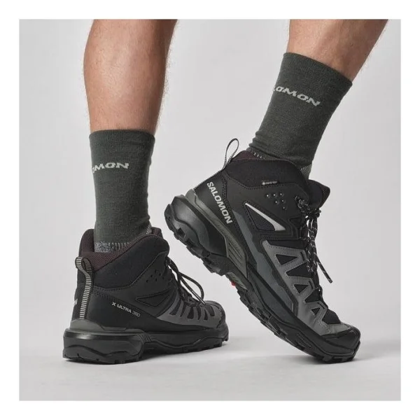 Salomon X Ultra 360 Mid Gore-Tex L47447600 Siyah Erkek Outdoor Bot - Görsel 8
