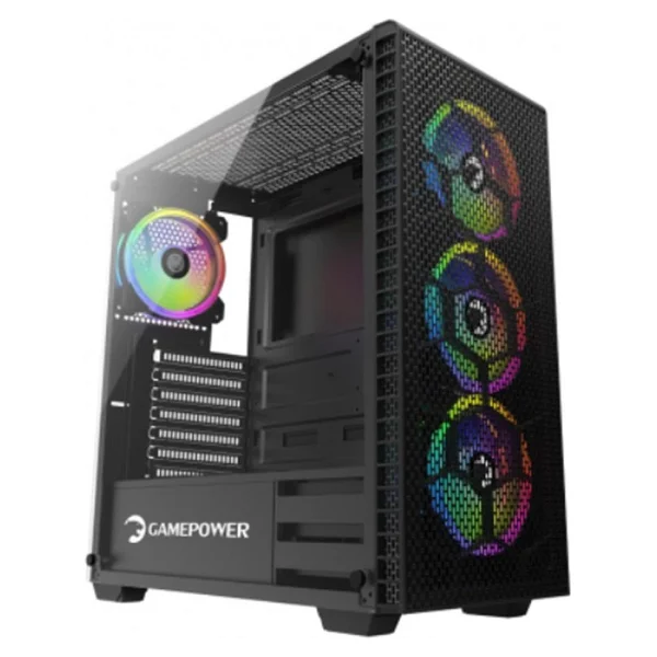 Gamepower Horizon Gaming RGB Fanlı 650 W Atx Oyuncu Kasası - Görsel 2
