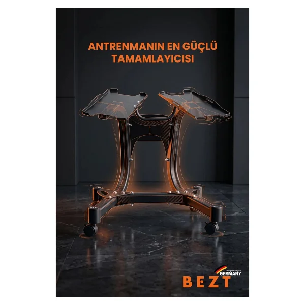 Bezt Pro Sports 24 Kg Ayarlanabilir Dambıl Standı - Görsel 4