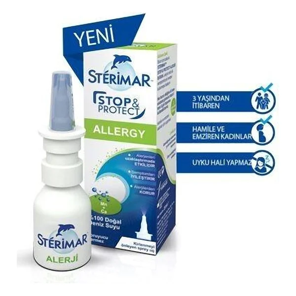 Sterimar Stop & Protect Alerji Burun Spreyi 20 Ml - Görsel 2