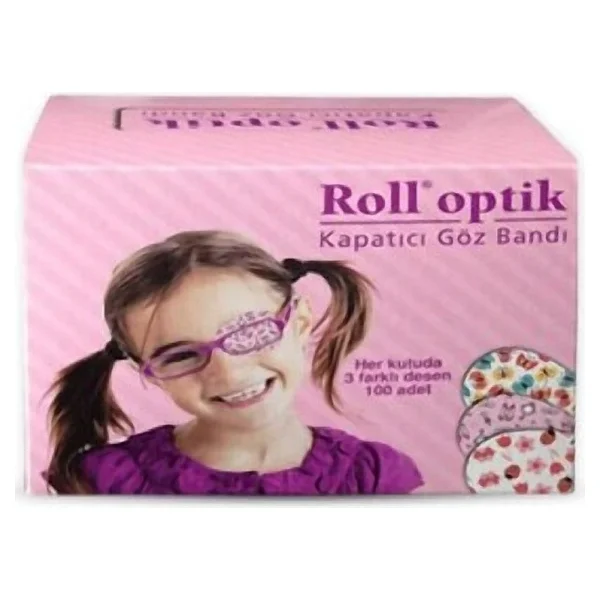 Roll Optik Kız Çocuk Göz Pedi 100'lü - Görsel 2