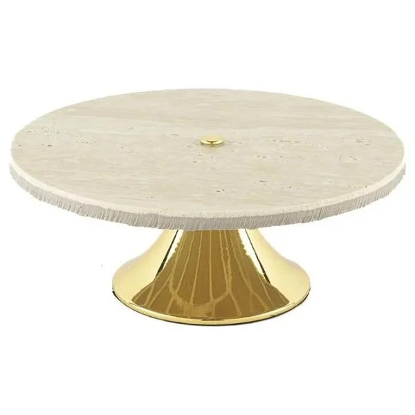 Mikasa Moor Gold Ayaklı Granit Servis Tabağı 20x8cm - Görsel 3