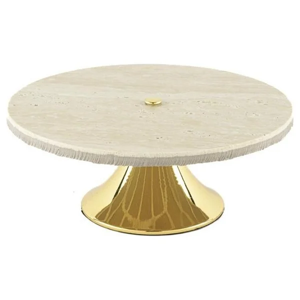 Mikasa Moor Gold Ayaklı Granit Servis Tabağı 20x8cm - Görsel 2