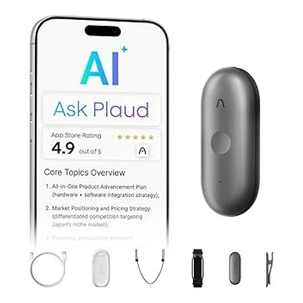 Plaud NotePin S Ses Kayıt Cihazı - Görsel 2