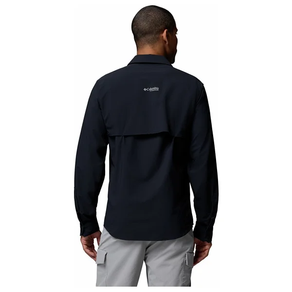 Columbia Silver Ridge Elite Woven AO5721-010 Uzun Kollu Siyah Erkek Gömlek - Görsel 2