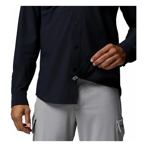 Columbia Silver Ridge Elite Woven AO5721-010 Uzun Kollu Siyah Erkek Gömlek - Görsel 7