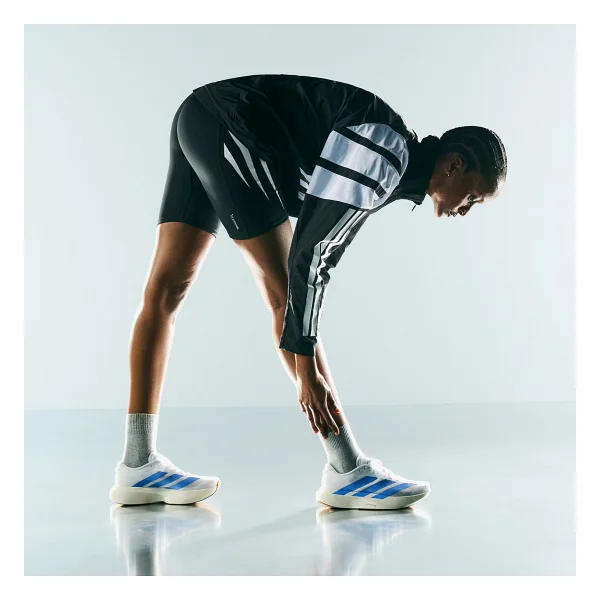 Adidas Adizero Evo Sl Js4454 Beyaz-Mavi Kadın Koşu Ayakkabısı - Görsel 10