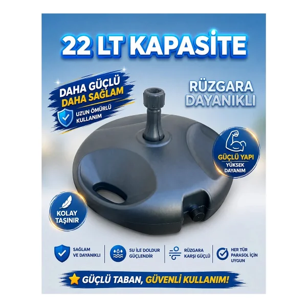 Bilfold Plastik Şemsiye Sabitleme Kazığı - Görsel 9