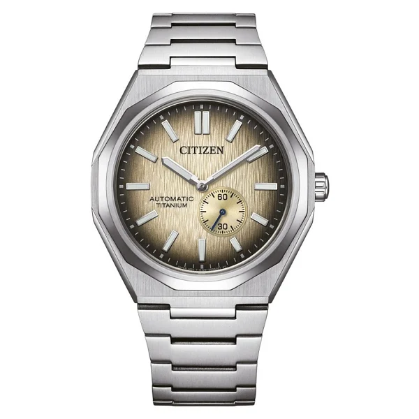 Citizen Super Titanium Zenshin 60 Nk5020-58p Kahverengi Erkek Kol Saati - Görsel 2