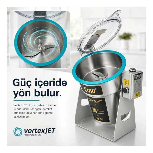 Tarhana Öğütücü Elektrikli Kurugıda Tarhana Çekme Makinası Öğütücü Değirmen Makinesi 1500 Gr 28000 D - Görsel 4