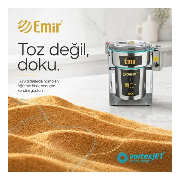 Tarhana Öğütücü Elektrikli Kurugıda Tarhana Çekme Makinası Öğütücü Değirmen Makinesi 1500 Gr 28000 D - Görsel 5