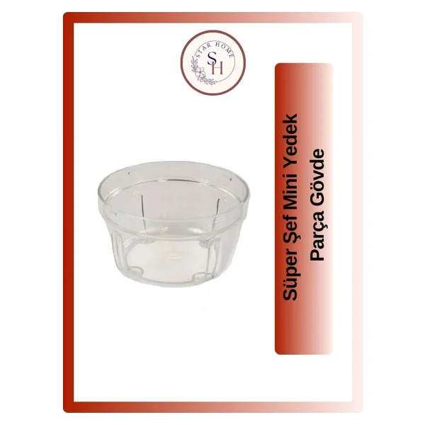 Tupperware Süper Şef Mini Alt Gövde Yedek Parça - Görsel 2
