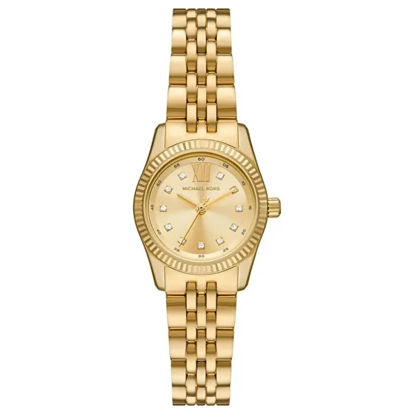 Michael Kors Petite Lexington Pave Mk4741 Altın Kadın Kol Saati - Görsel 6