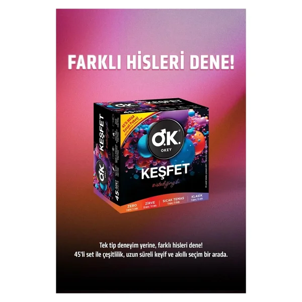 Okey Keşfet 45'li Prezervatif - Görsel 2