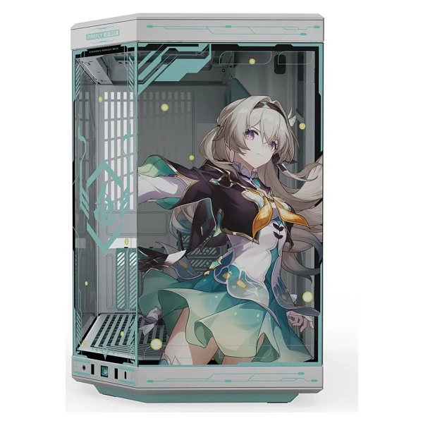 Hyte Y70 Firefly Edition Cs-Hyte-Y70-Fırefly-Jp Fansız E-Atx Oyuncu Kasası - Görsel 3