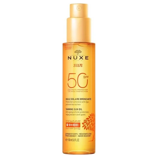 Nuxe Huile Solaire Bronzlaştırıcı Yüz Ve Vücut Yağı Spf50 150 Ml - Görsel 7