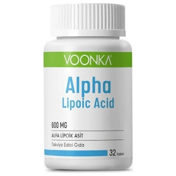 Voonka Alpha Lipoic Acid 600 Mg 30 Kapsül - Görsel 4