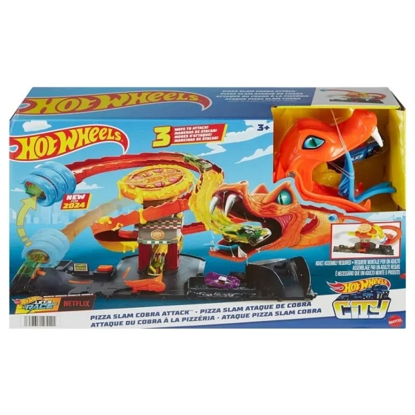 Hot Wheels Pizza Kobra Saldırısı Htn81 - Görsel 4