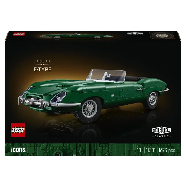Lego 11381 Icons Jaguar E-Type - Görsel 3