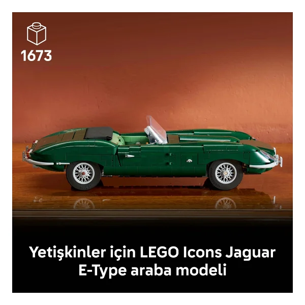Lego 11381 Icons Jaguar E-Type - Görsel 5