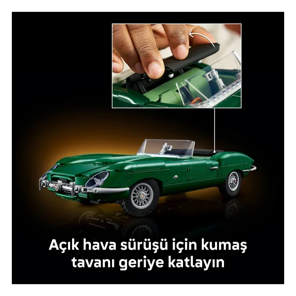 Lego 11381 Icons Jaguar E-Type - Görsel 7