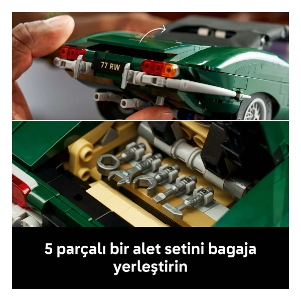Lego 11381 Icons Jaguar E-Type - Görsel 9