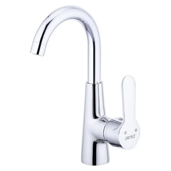 Penta Peony P603 Lavabo Bataryası Krom - Görsel 2