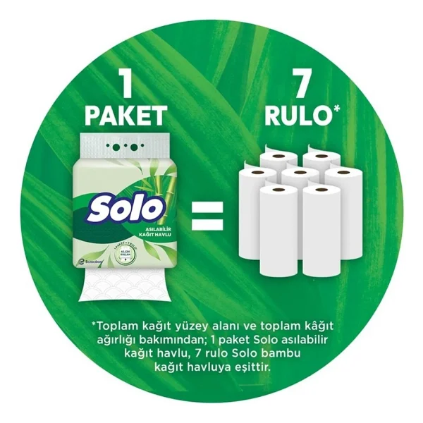 Solo 1=7 Asılabilir Kağıt Havlu - Görsel 3