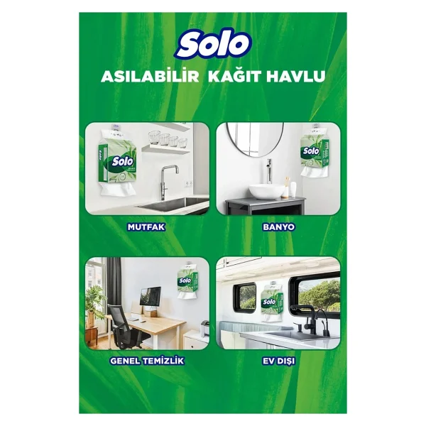 Solo 1=7 Asılabilir Kağıt Havlu - Görsel 5