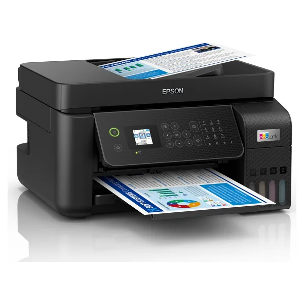 Epson Ecotank L5290 Mfp Wi-Fi + Tarayıcı + Fotokopi + Faks Renkli Çok Fonksiyonlu Tanklı Mürekkep Püskürtmeli Yazıcı - Görsel 3