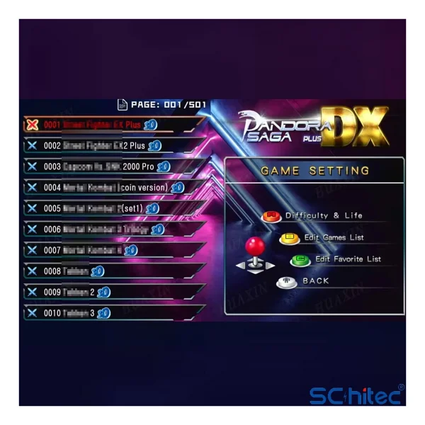 Schitec 4K Fashion Arcade Station 3d 23200 Oyunlu TV Baglanan Pandora Atari Makinası - Görsel 4