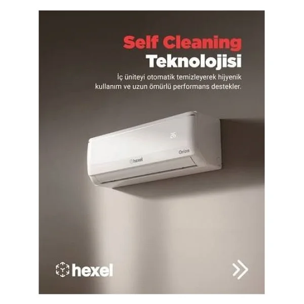 Hexel Orion A++ 12000 Btu Split Klima - Görsel 2