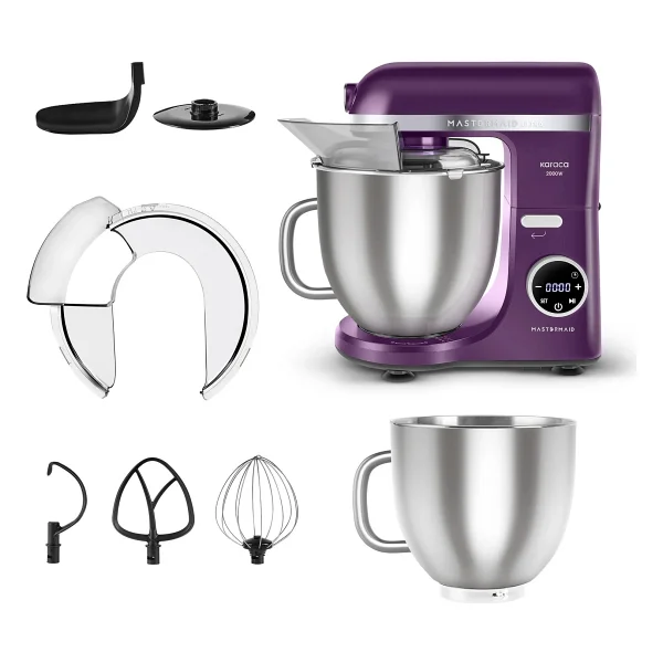 Karaca Mastermaid Chef Ultra D 2000 W Starlight 7 lt Hamur Yoğurma Makinesi - Görsel 9